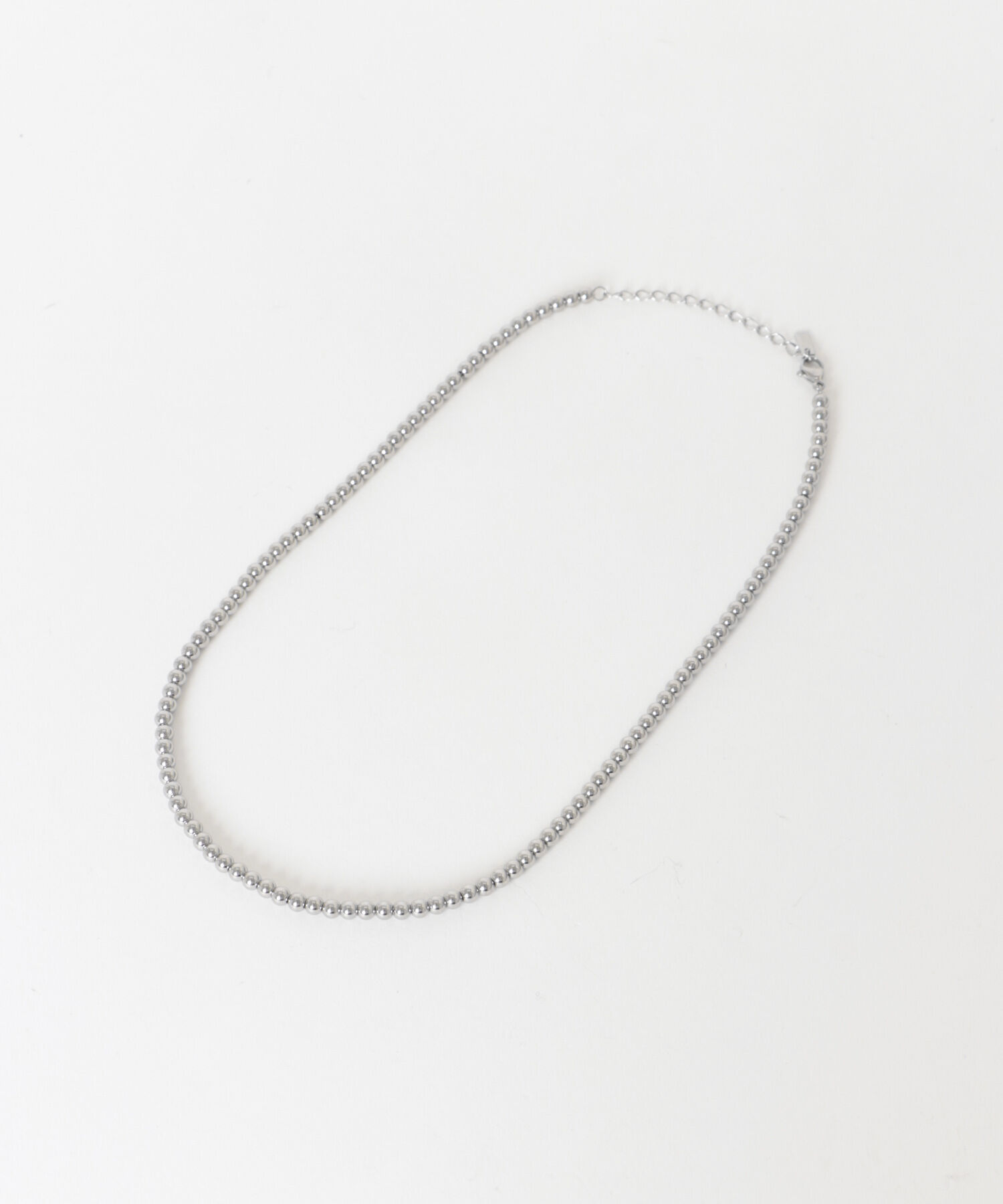 SMELLY「ステンレスボールチェーンネックレス」|ネックレス|