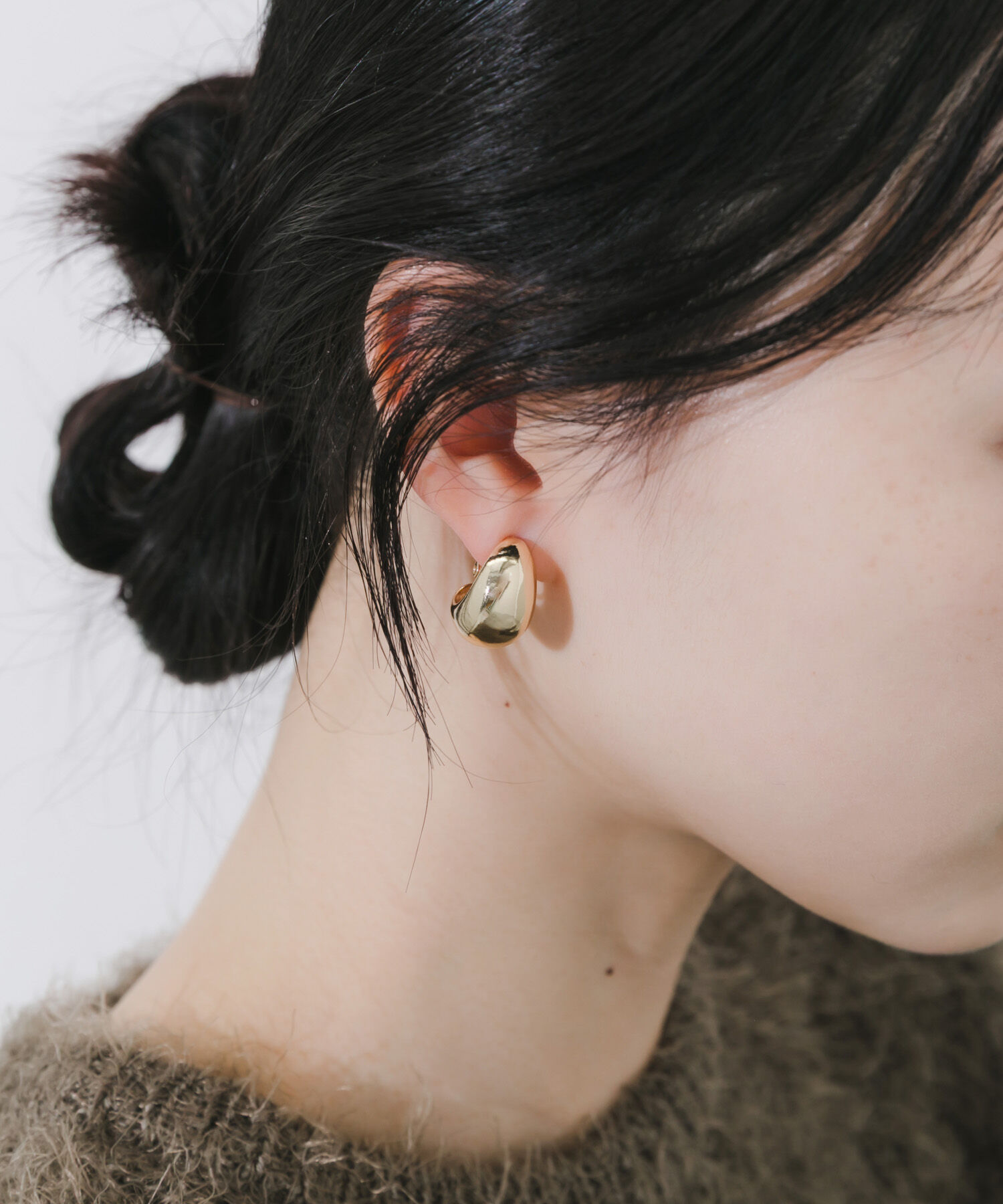 SMELLY「メタルボリュームイヤリング」|イヤリング|