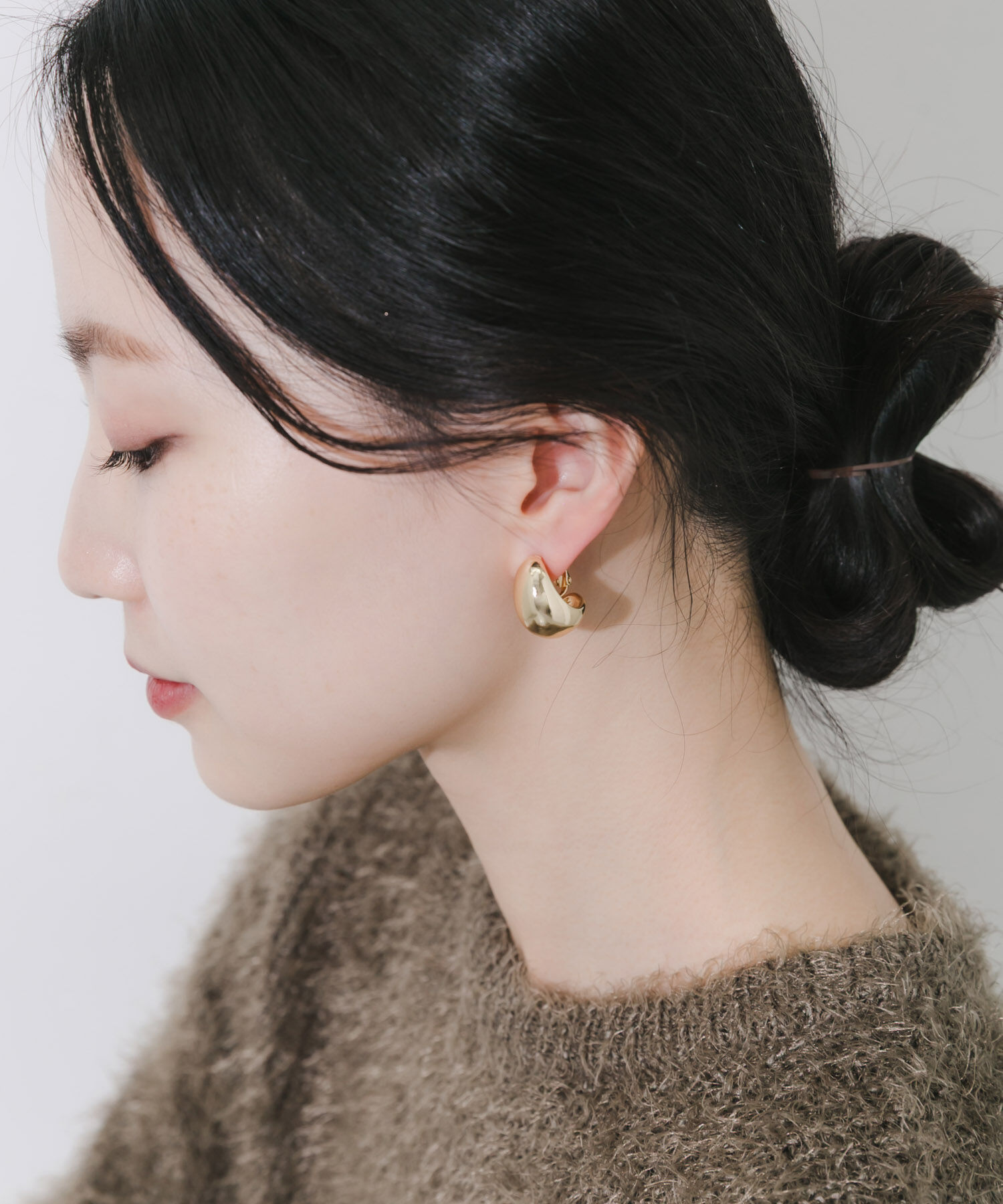 SMELLY「メタルボリュームイヤリング」|イヤリング|