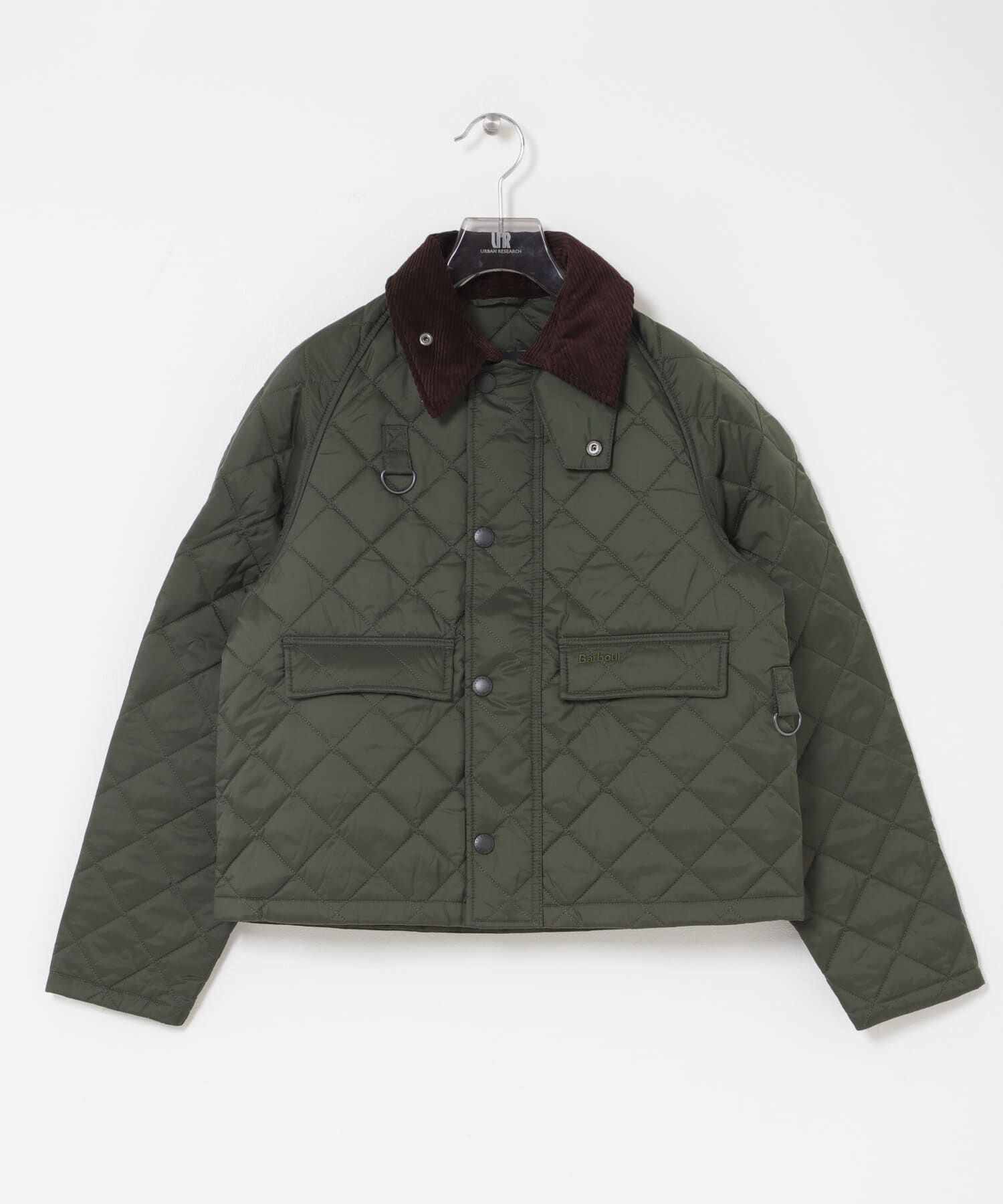 URBAN RESEARCH「Barbour　spey quilted jacket」|ダウン|グリーン系その他