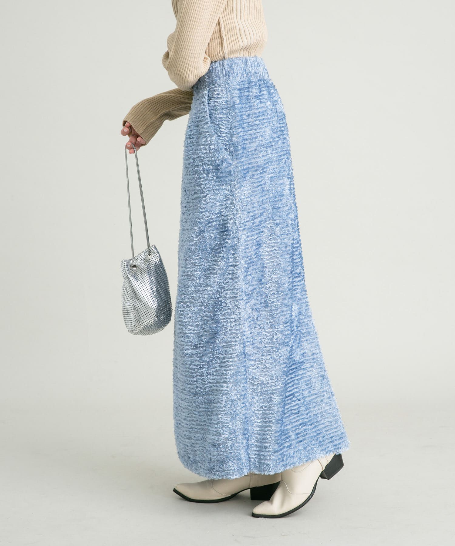  「ミニフリンジタイトスカート」|スカート|