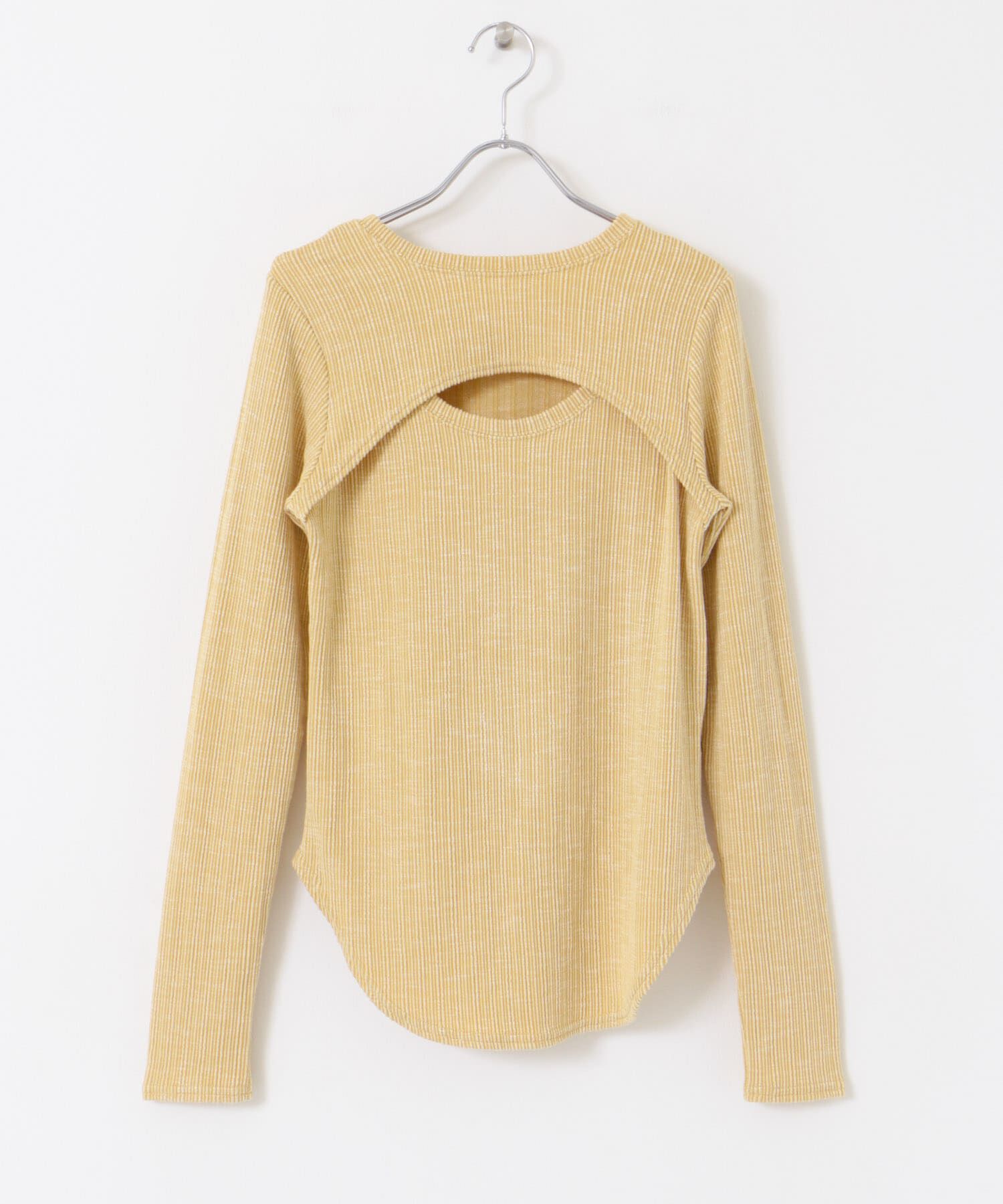  「2WAYフロントスリットカットソー」|Tシャツ・カットソー|