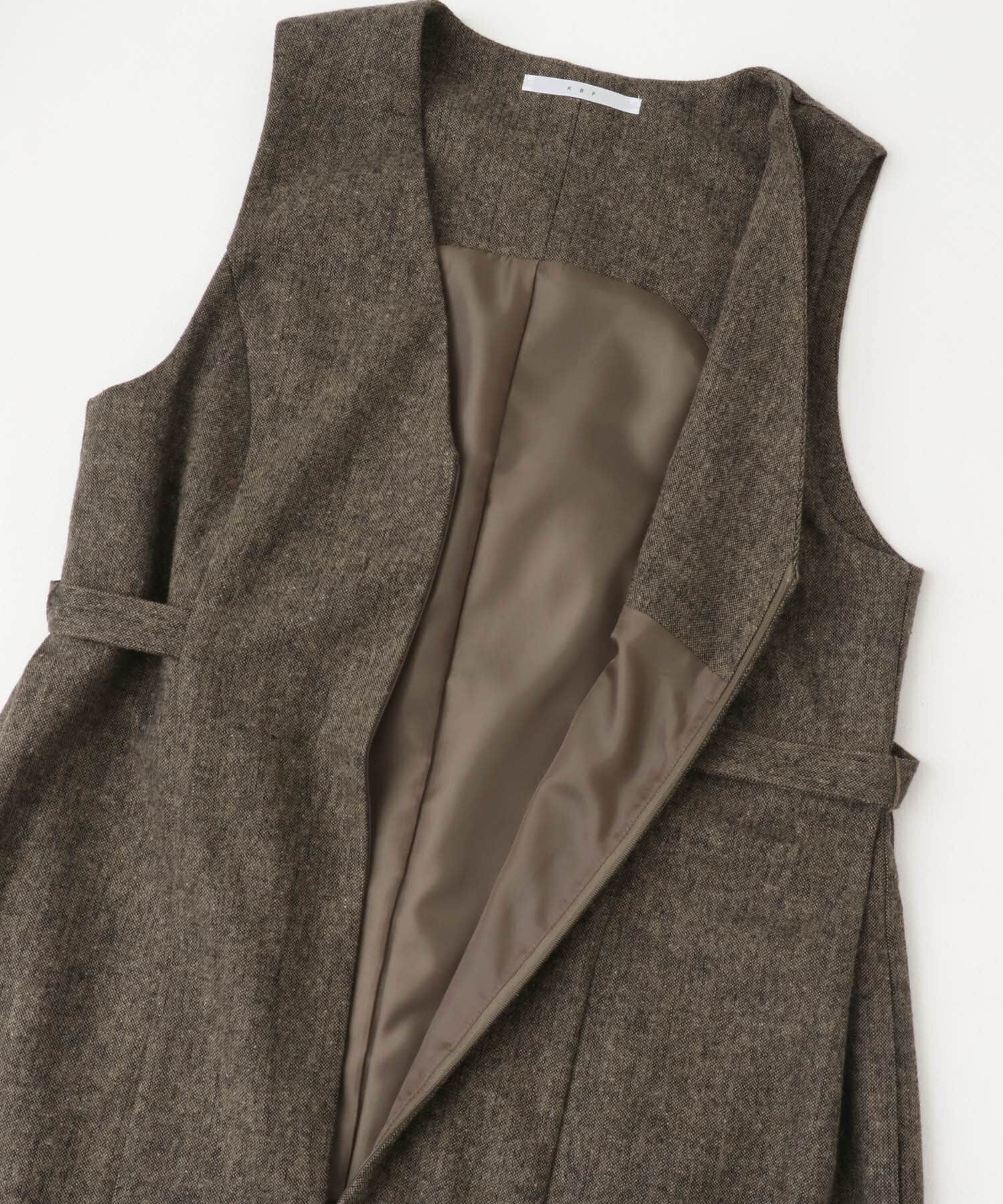  「『2サイズ展開』ツイードジャンパースカート」|ワンピース|