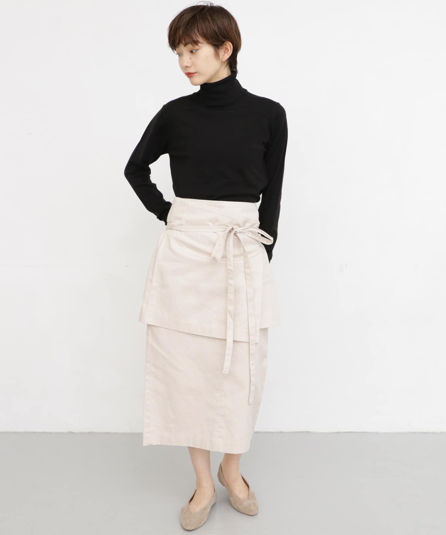  「エプロンSETタイトスカート」|スカート|