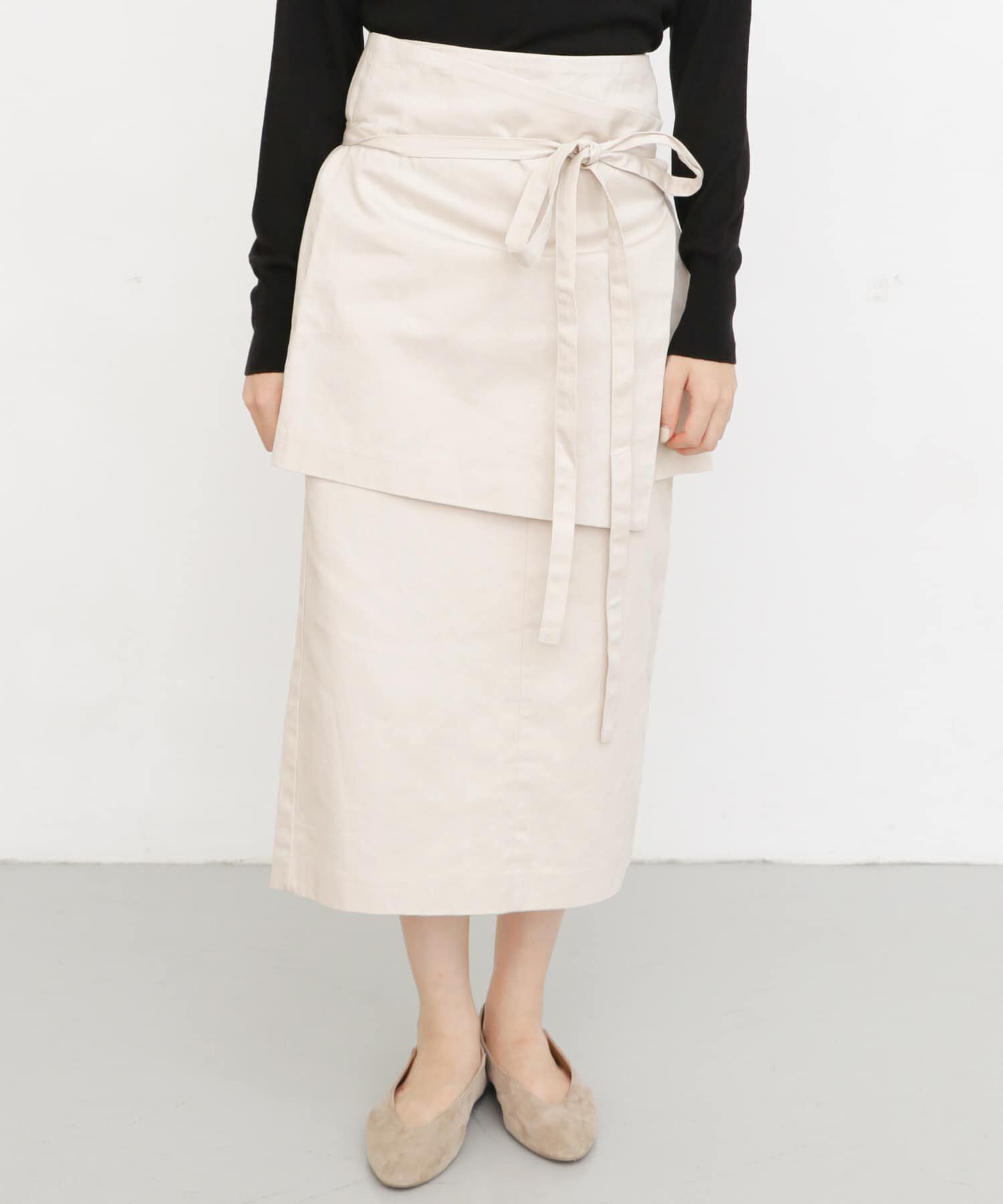  「エプロンSETタイトスカート」|スカート|