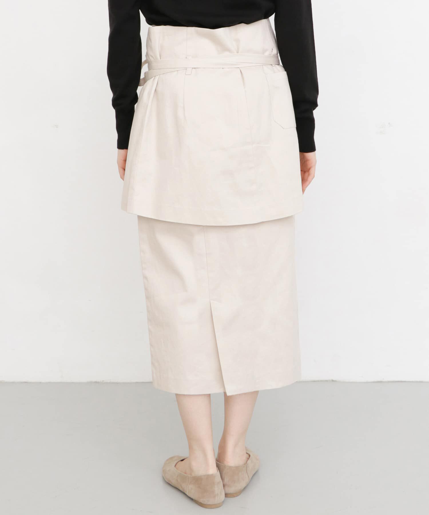  「エプロンSETタイトスカート」|スカート|