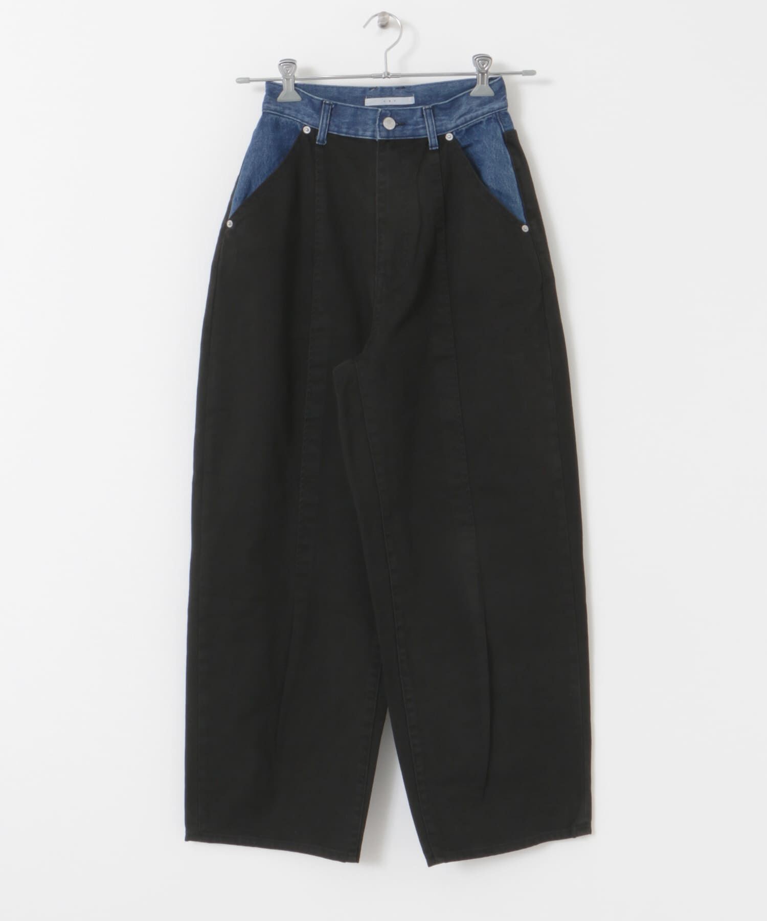  「『2サイズ展開』バイカラーコクーンパンツ」|その他|