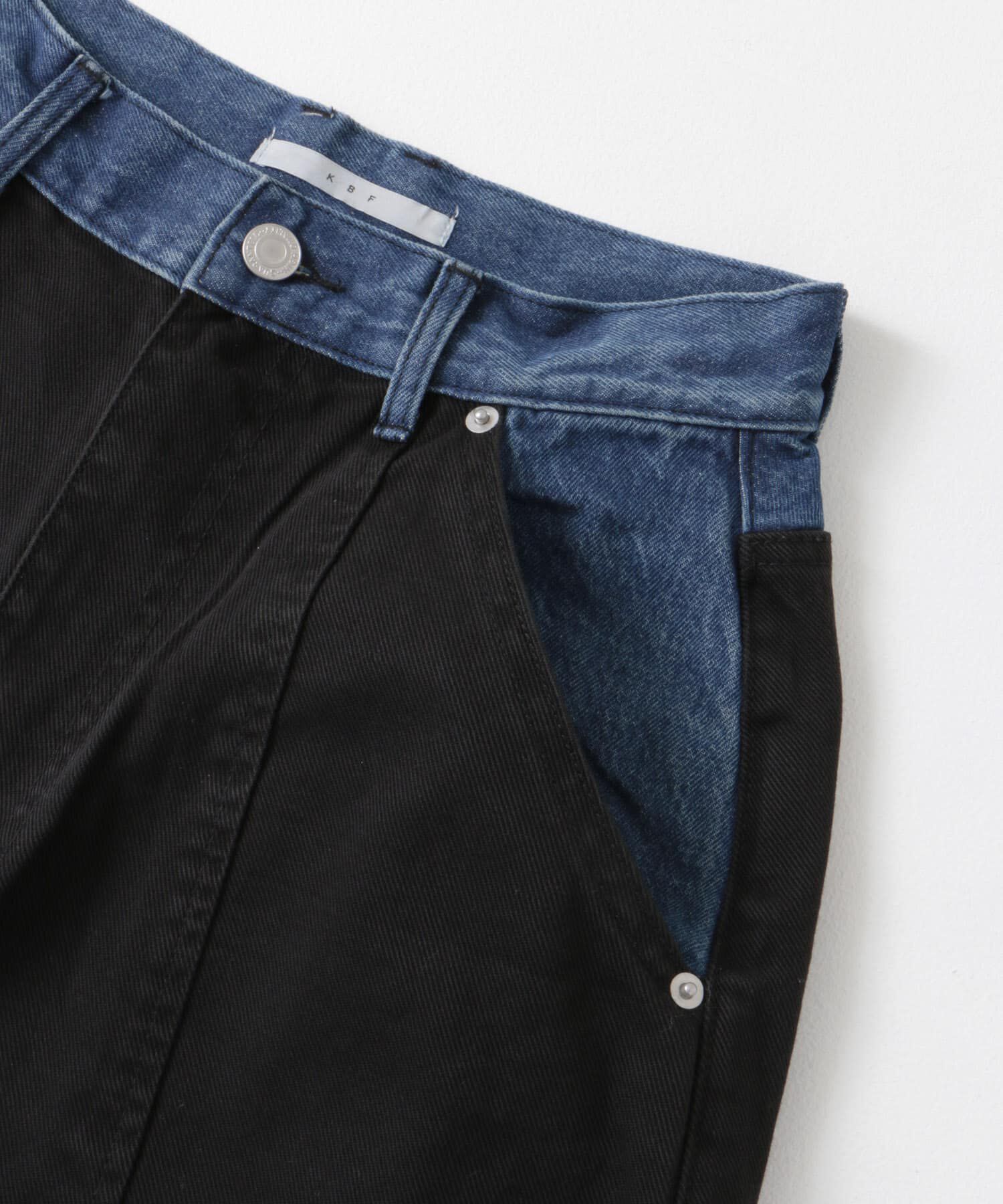  「『2サイズ展開』バイカラーコクーンパンツ」|その他|