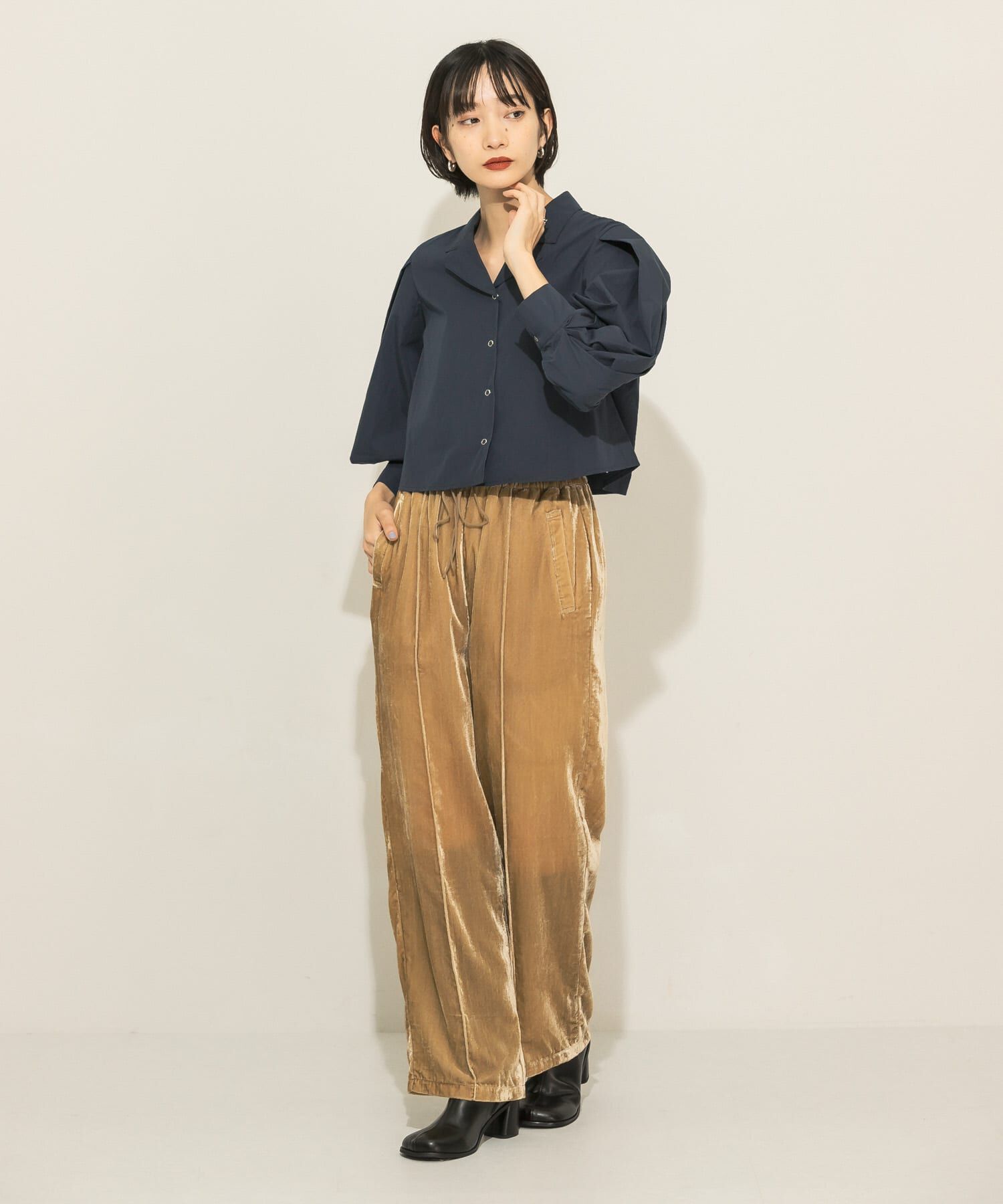  「ベロアトラックパンツ」|その他|