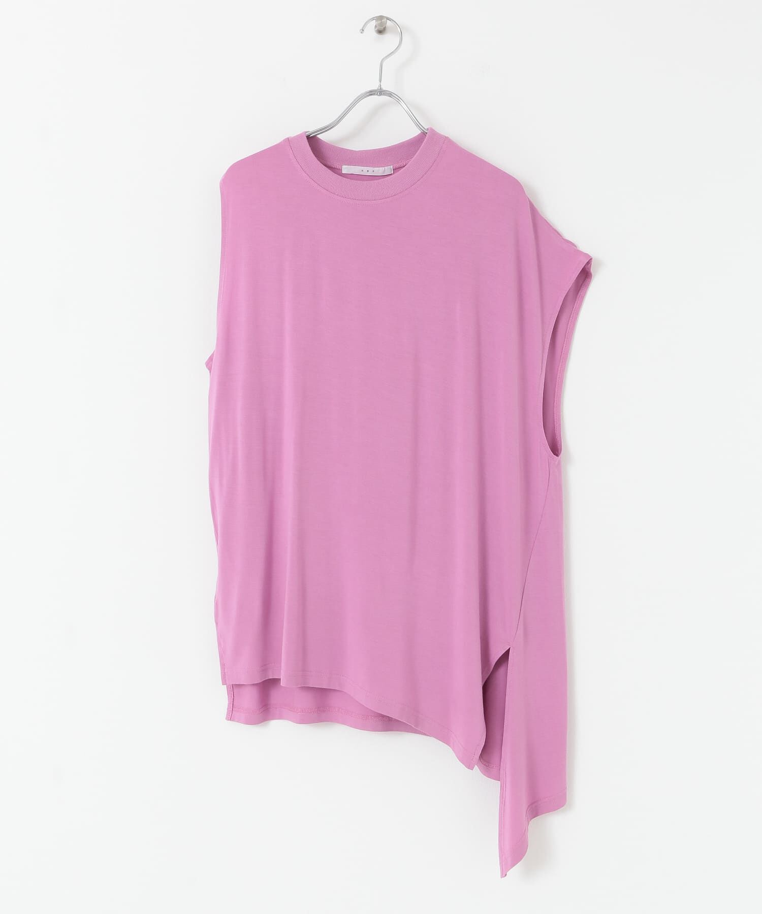  「アシンメトリーレーヨンカットソー」|Tシャツ・カットソー|