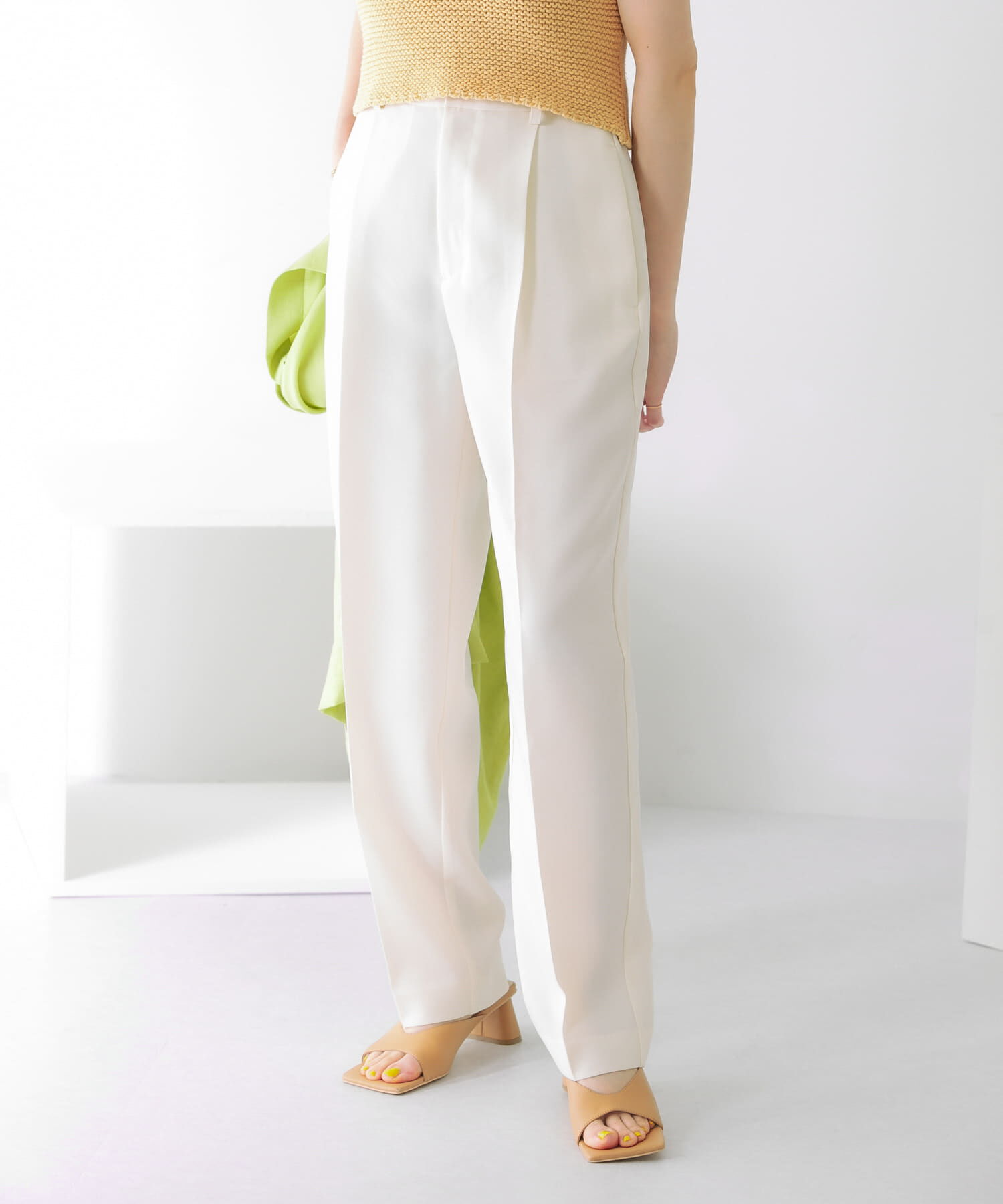  「illi　ワンタックセンタープレスパンツ」|その他|