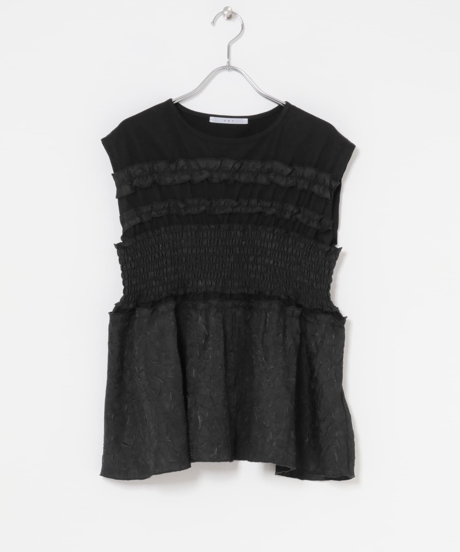  「フリルドッキングカットソー」|Tシャツ・カットソー|