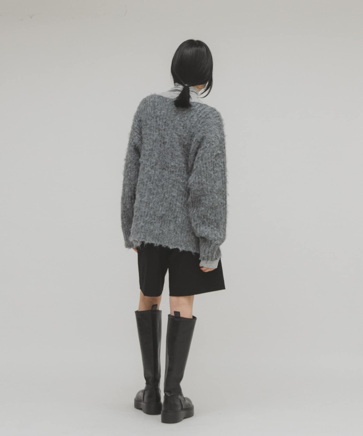  「シャギールーズリブニット」|ニット・セーター|