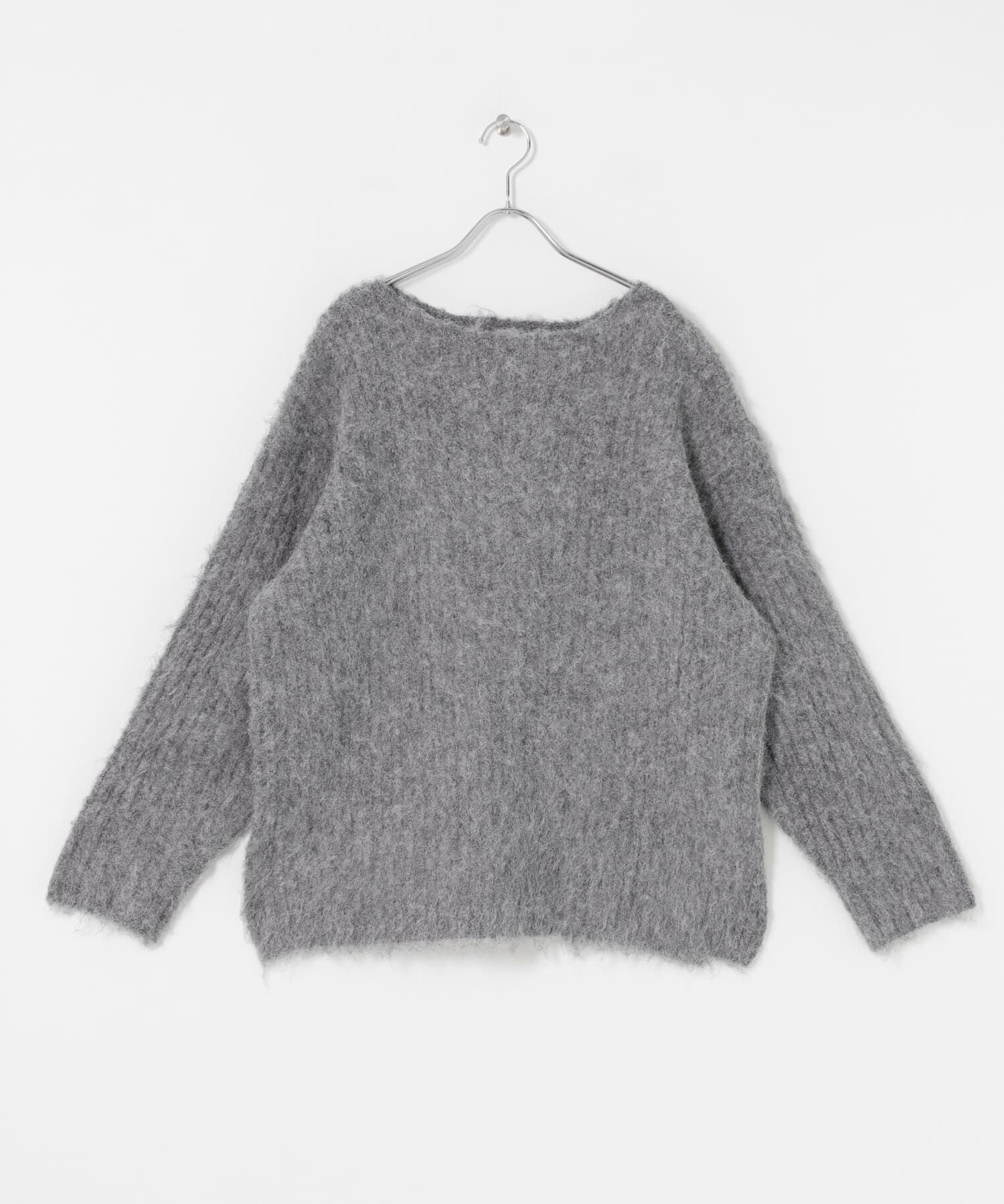  「シャギールーズリブニット」|ニット・セーター|