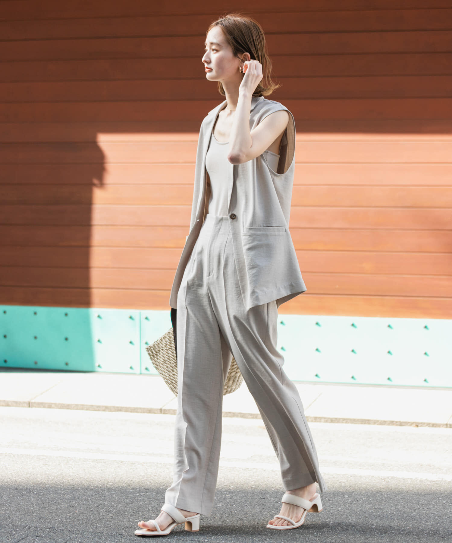 SENSE OF PLACE by URBAN RESEARCH「ダブルバンドサンダル」|サンダル|