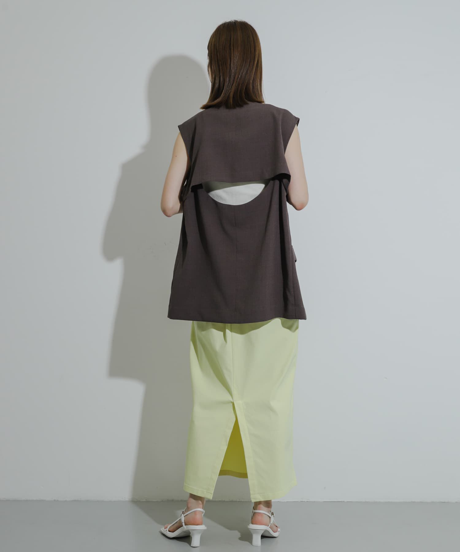 SENSE OF PLACE by URBAN RESEARCH「ストレッチサスツキハイウエストスカート」|スカート|