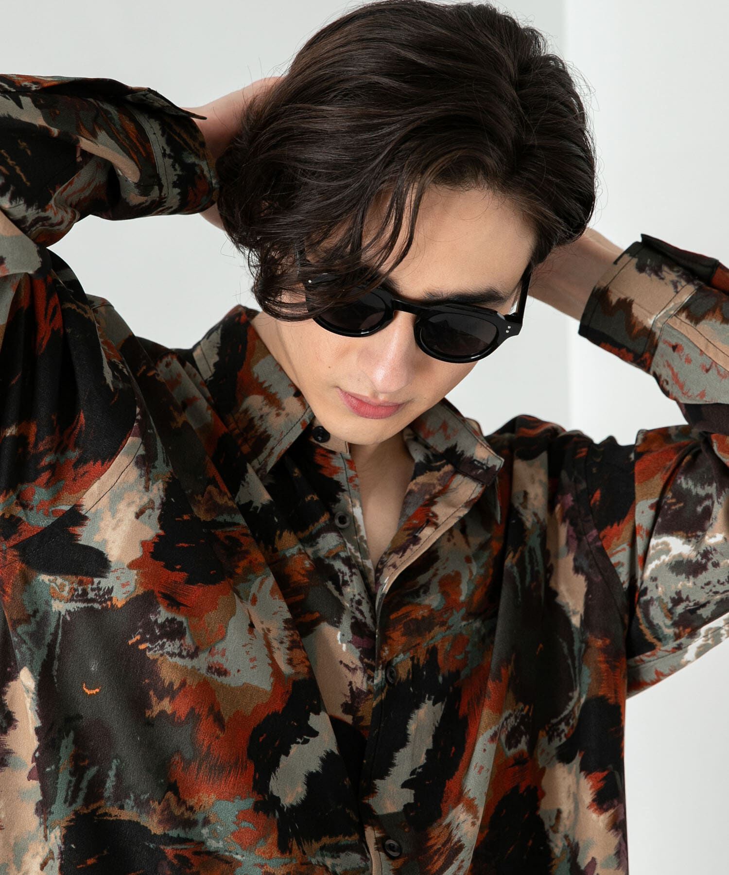 SENSE OF PLACE by URBAN RESEARCH「『ユニセックス』クラウンパントサングラス」|メガネ|ブラック