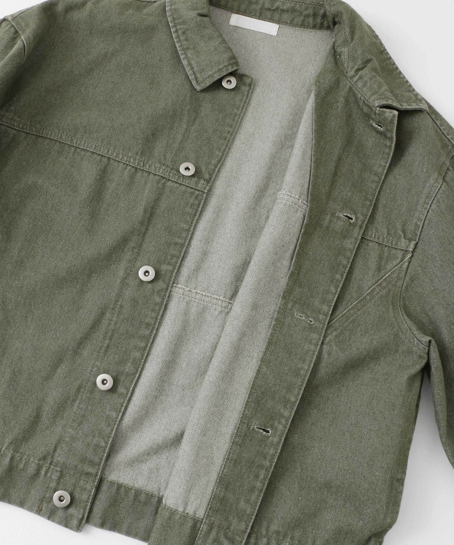 SENSE OF PLACE by URBAN RESEARCH「『セットアップ対応』ツイストデニムジャケット」|デニムジャケット|