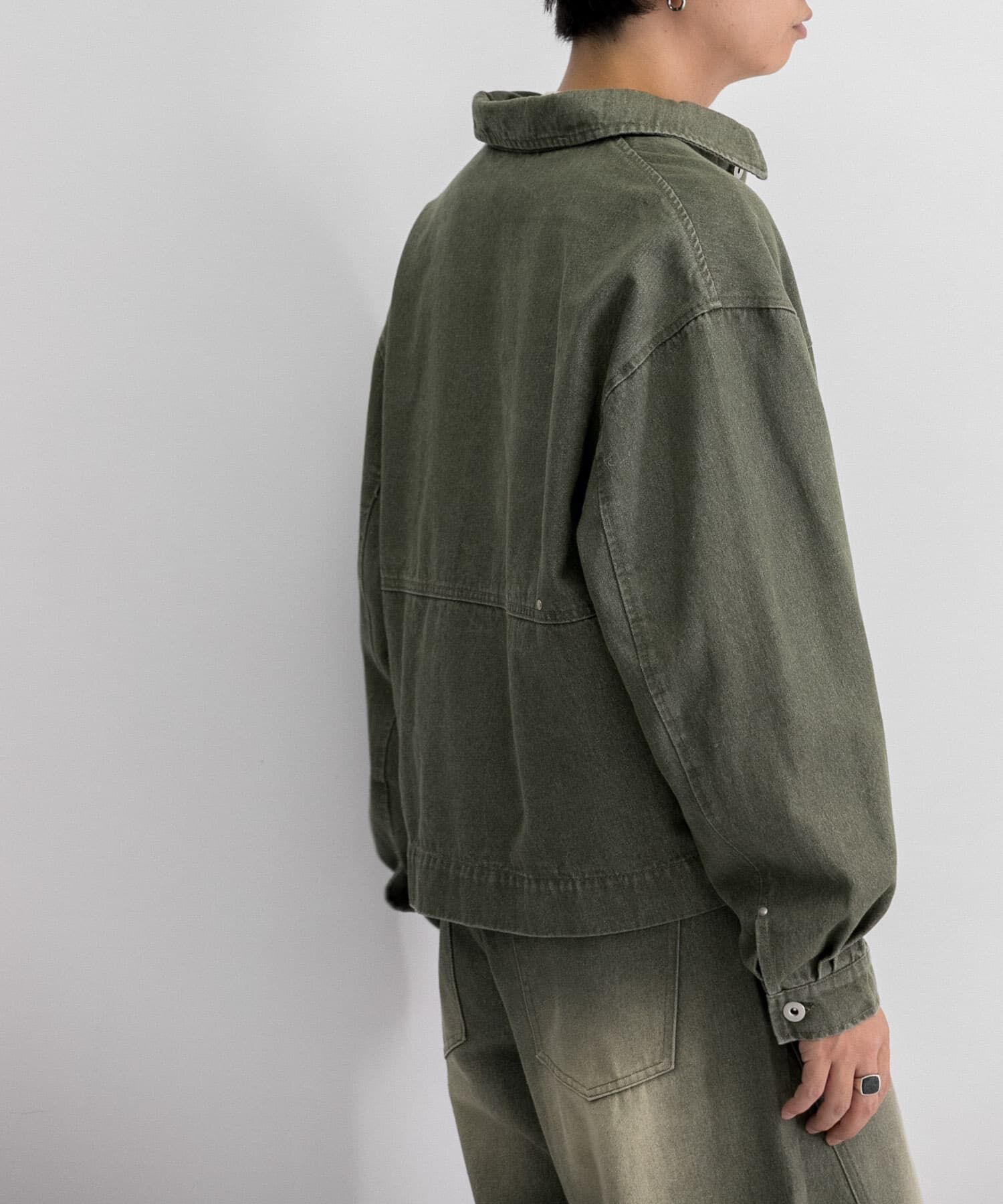 SENSE OF PLACE by URBAN RESEARCH「『セットアップ対応』ツイストデニムジャケット」|デニムジャケット|