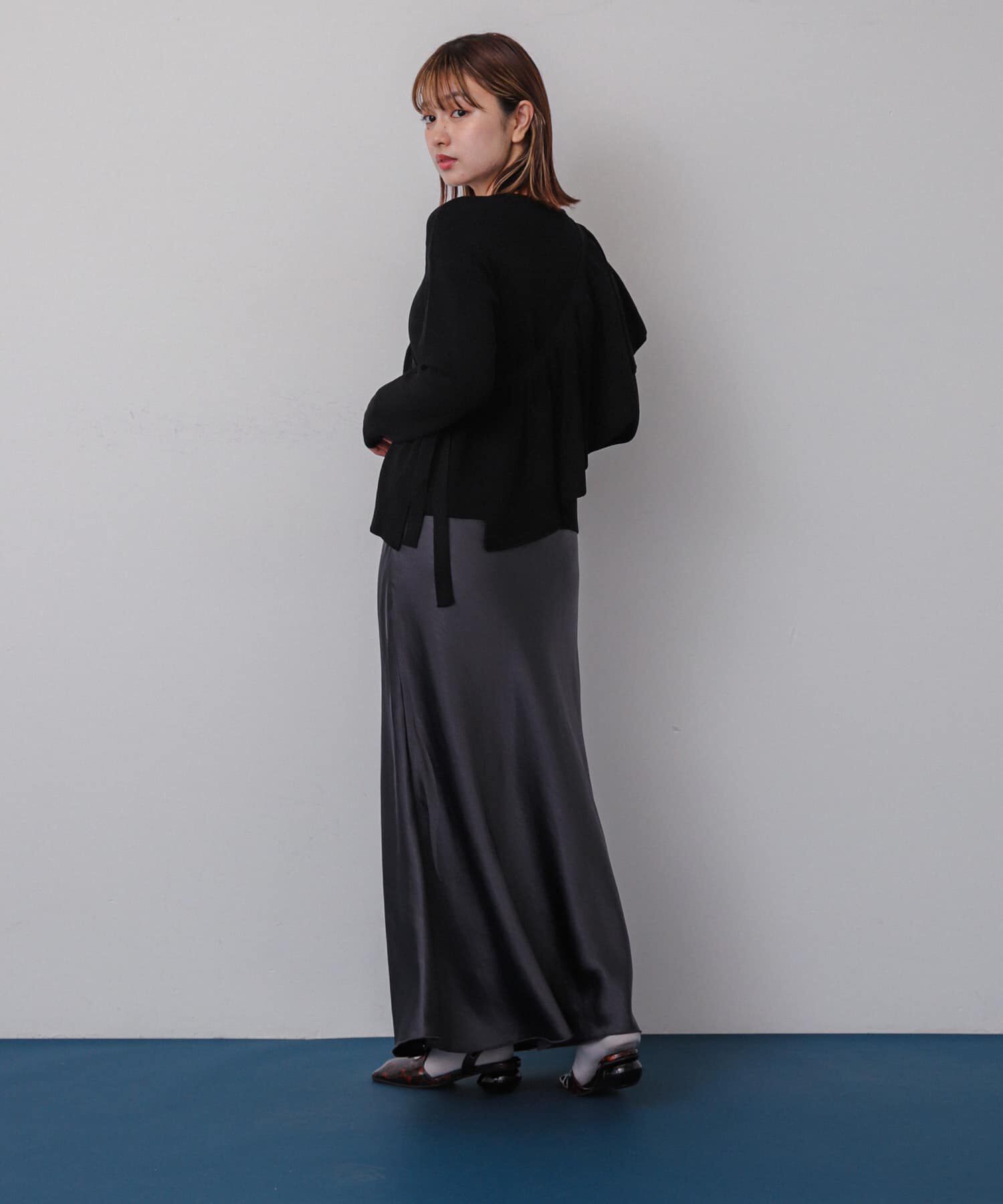 SENSE OF PLACE by URBAN RESEARCH「2WAYフリルレイヤードセーター」|ニット・セーター|