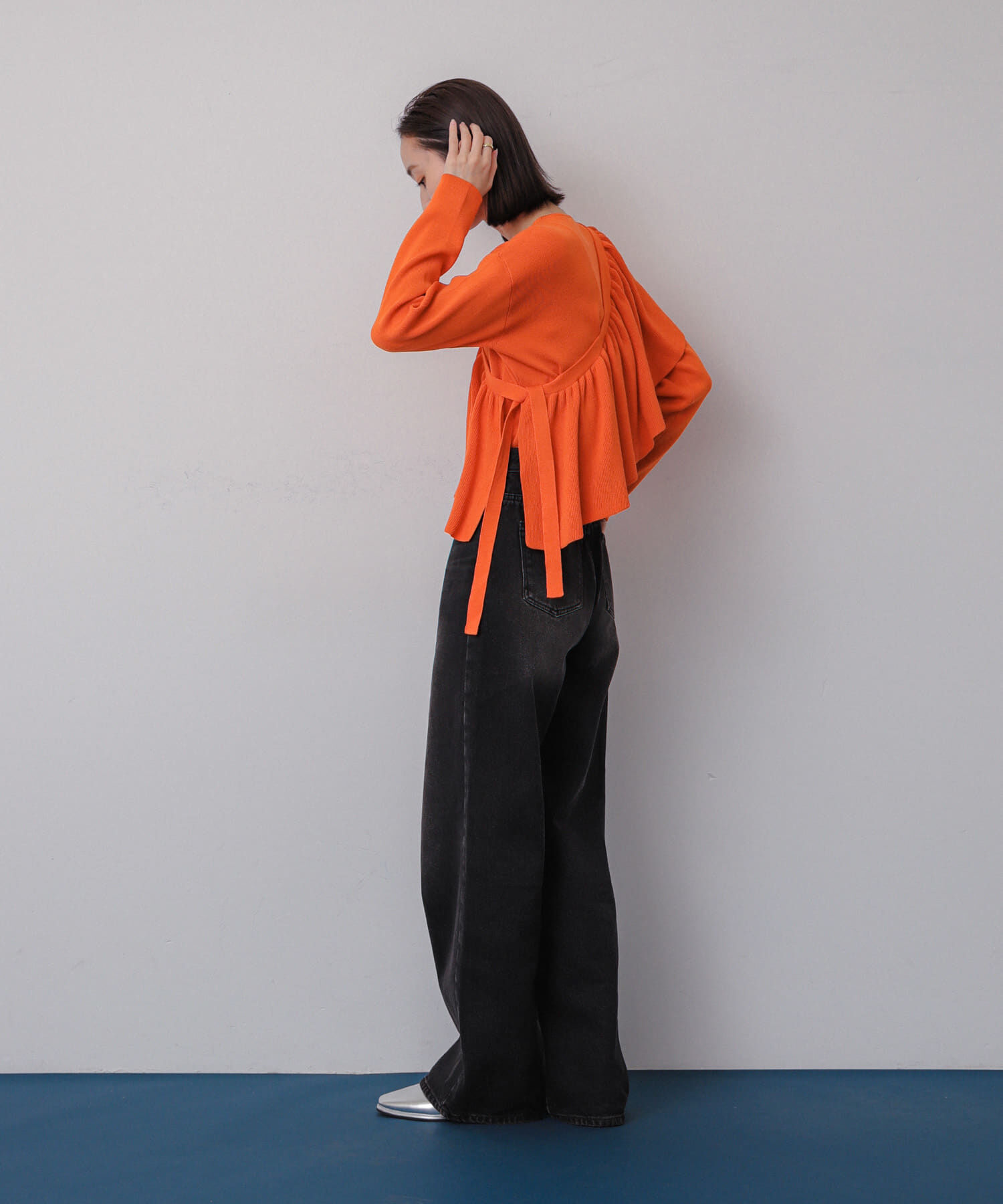 SENSE OF PLACE by URBAN RESEARCH「2WAYフリルレイヤードセーター」|ニット・セーター|