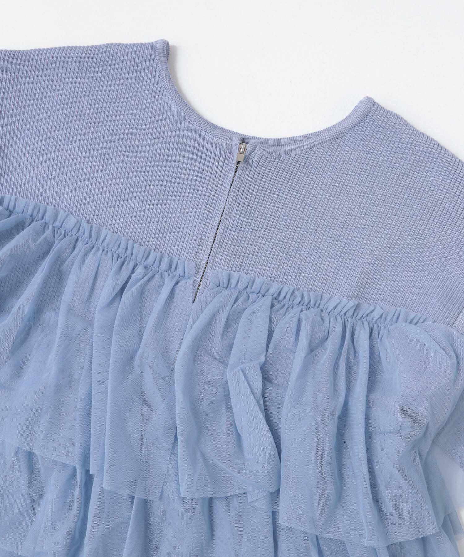 SENSE OF PLACE by URBAN RESEARCH「ダブルジップフリルニットカーディガン」|カーディガン|