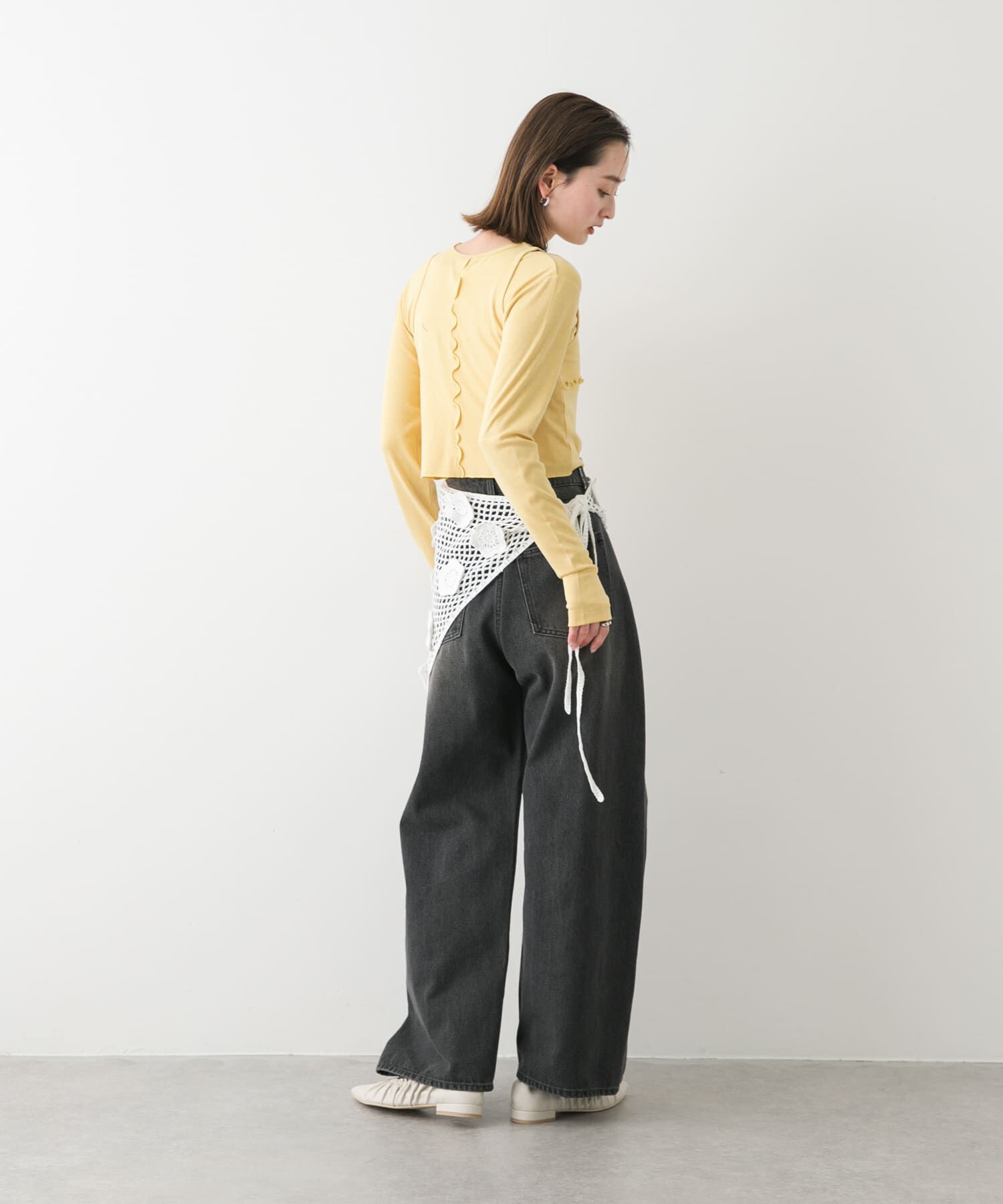 SENSE OF PLACE by URBAN RESEARCH「フラワークロシェマキスカート」|スカート|