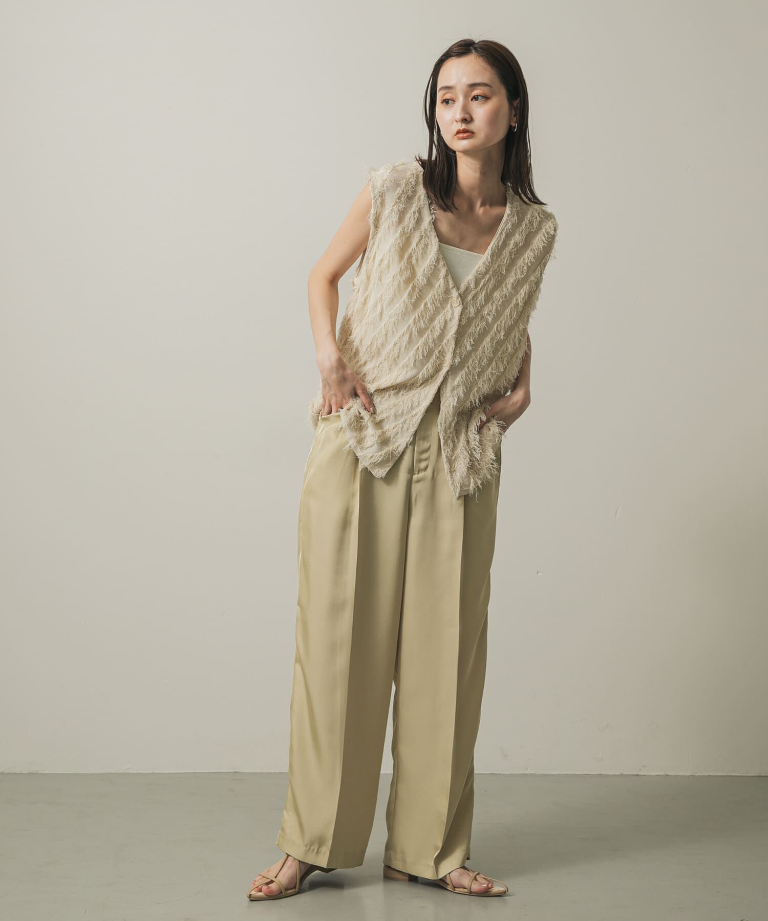 SENSE OF PLACE by URBAN RESEARCH「ツイルサテンパンツ」|その他|