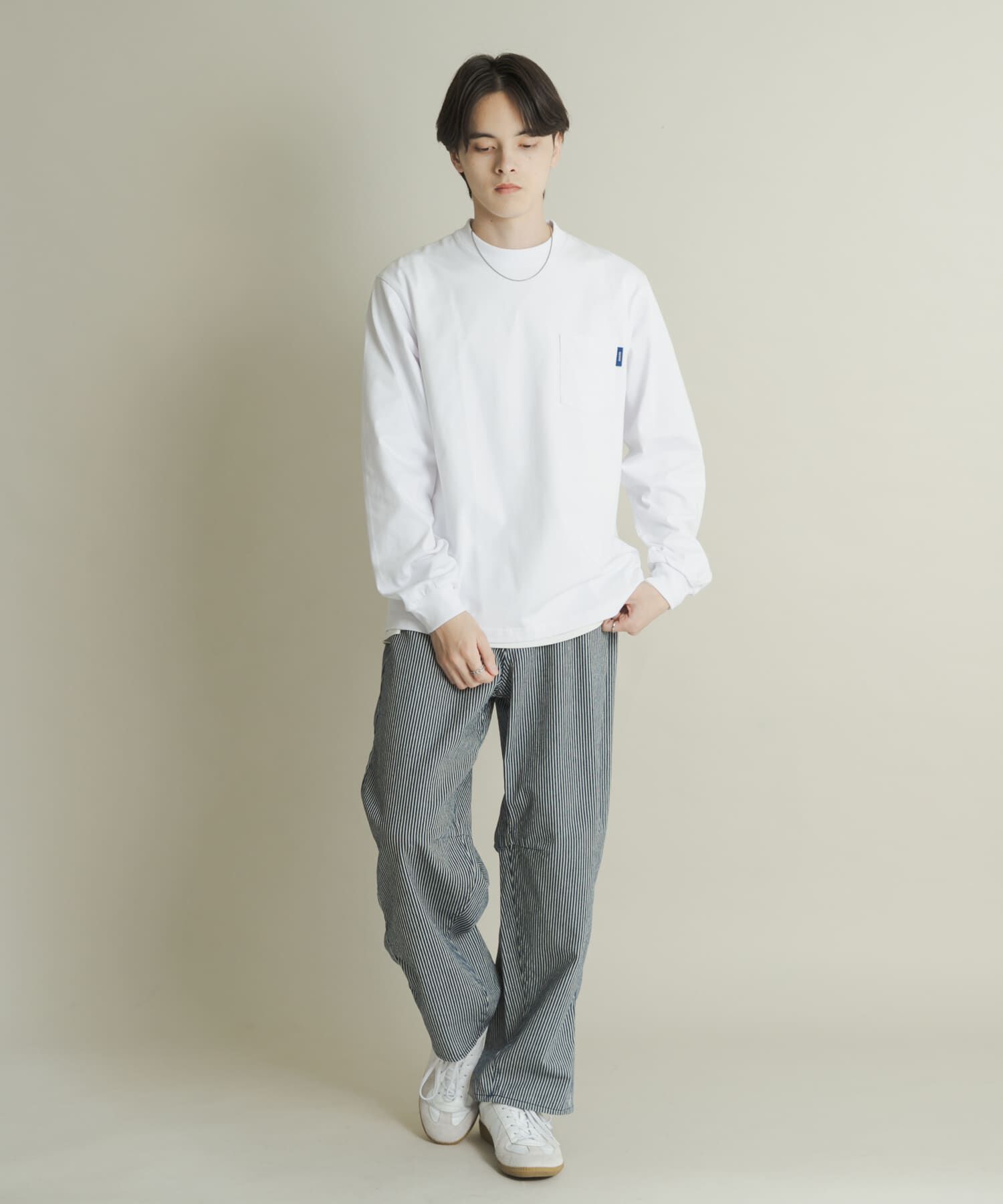 SENSE OF PLACE by URBAN RESEARCH「コットンクルーネックロングスリーブTシャツ」|Tシャツ・カットソー|