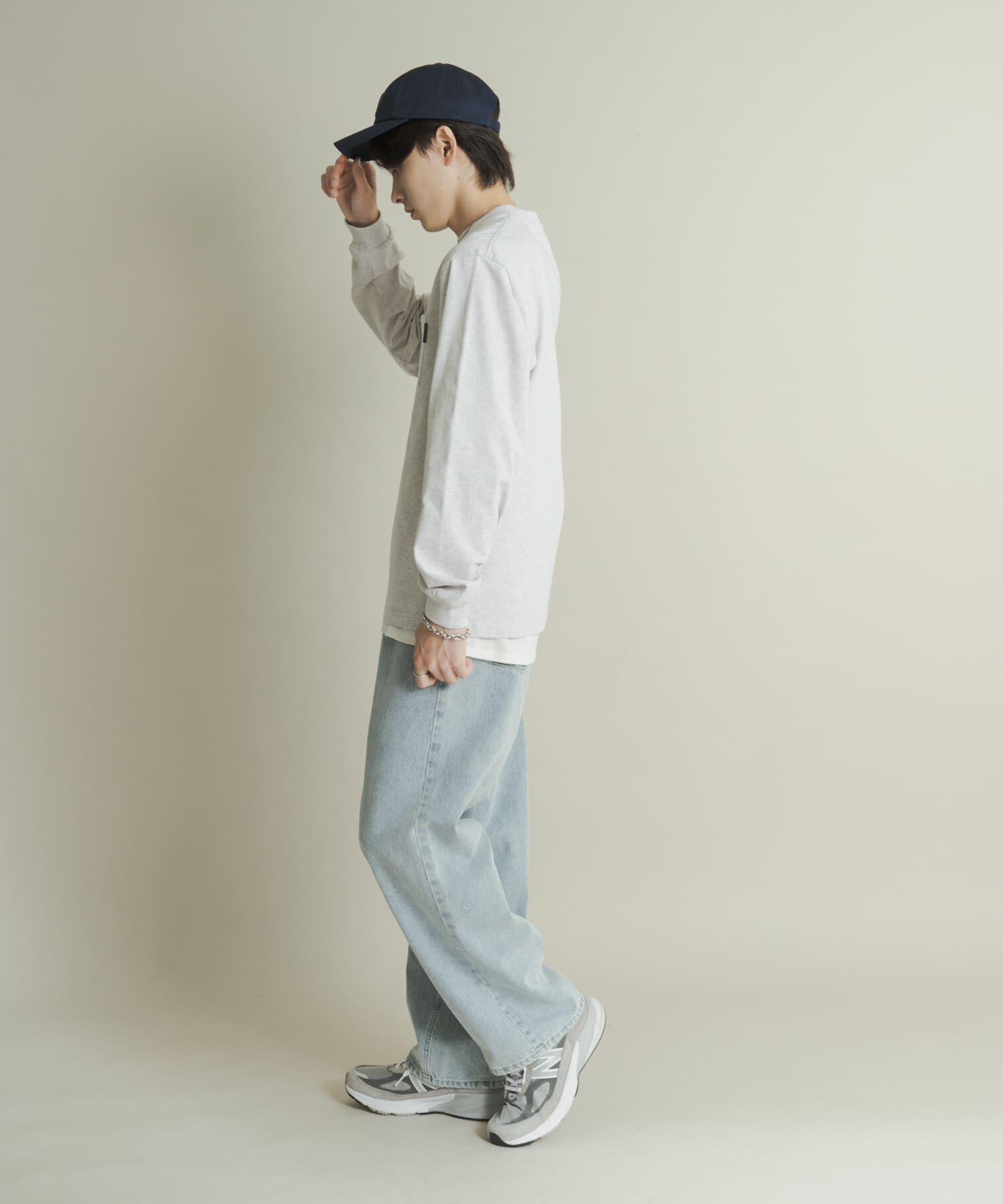 SENSE OF PLACE by URBAN RESEARCH「コットンクルーネックロングスリーブTシャツ」|Tシャツ・カットソー|