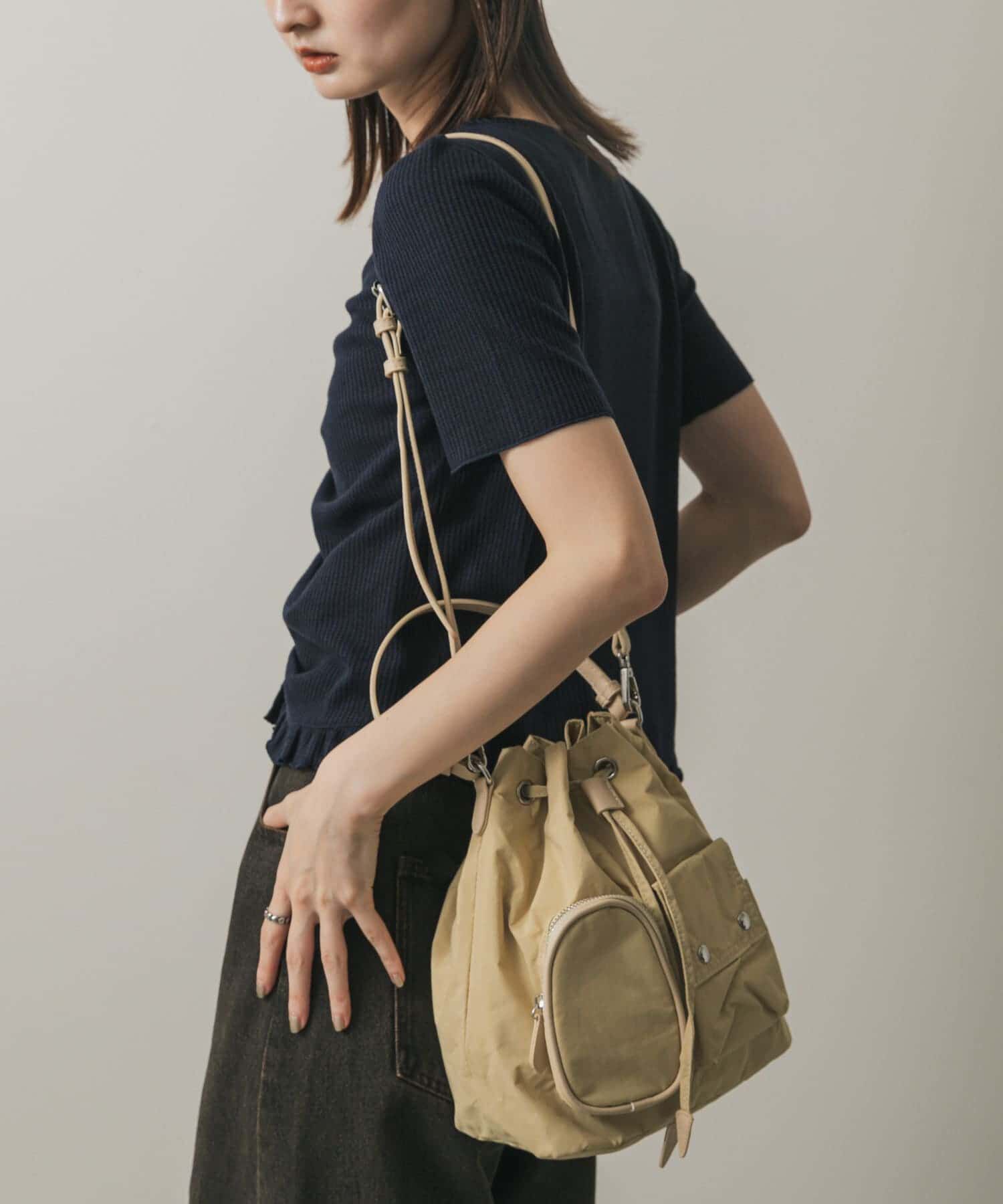 SENSE OF PLACE by URBAN RESEARCH「撥水2WAYマルチポケットナイロンバッグ」|ハンドバッグ|