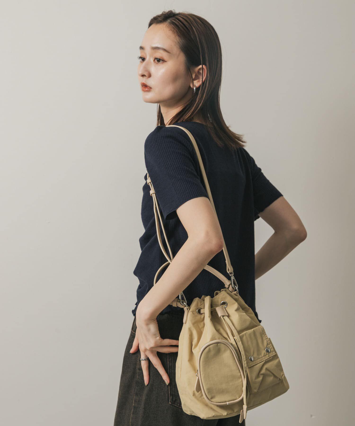 SENSE OF PLACE by URBAN RESEARCH「撥水2WAYマルチポケットナイロンバッグ」|ハンドバッグ|