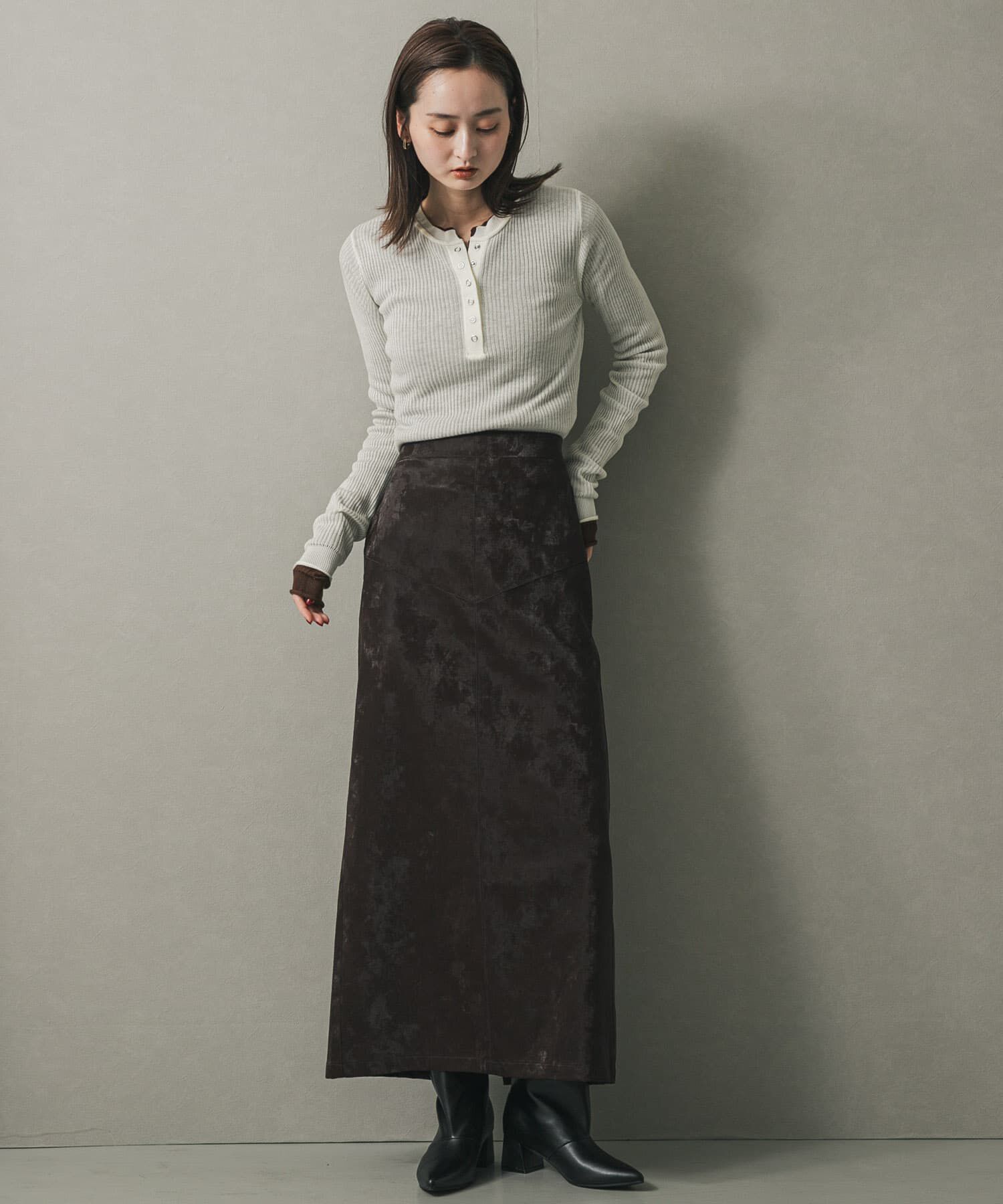 SENSE OF PLACE by URBAN RESEARCH「FLペンシルスカート」|スカート|