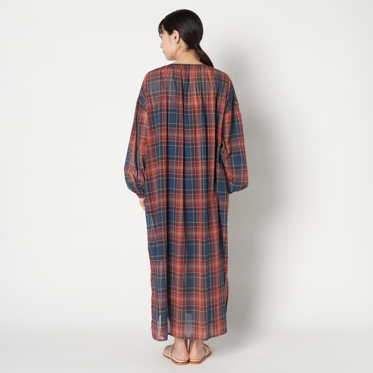 HELIOPOLE「HELIOPOLE COTTON VOIL OVER SHIRT OP」|ワンピース|