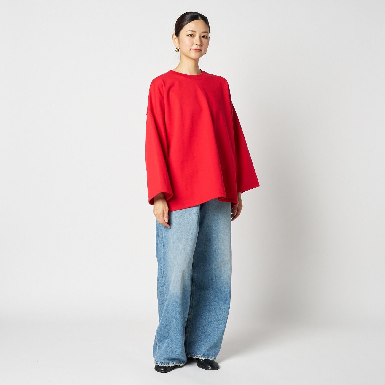  「Le Minor LARGE COTTON FLAIR SLEEVE」|Tシャツ・カットソー|