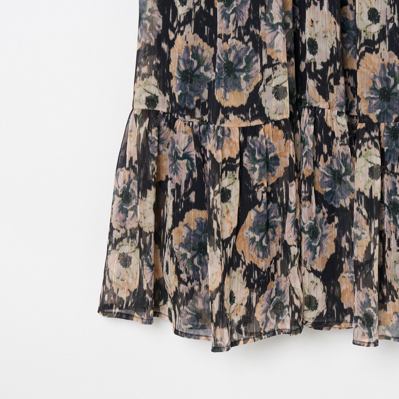 HELIOPOLE「HELIOPOLE DEVEAUX PRINT GATHERED SKIRT」|スカート|