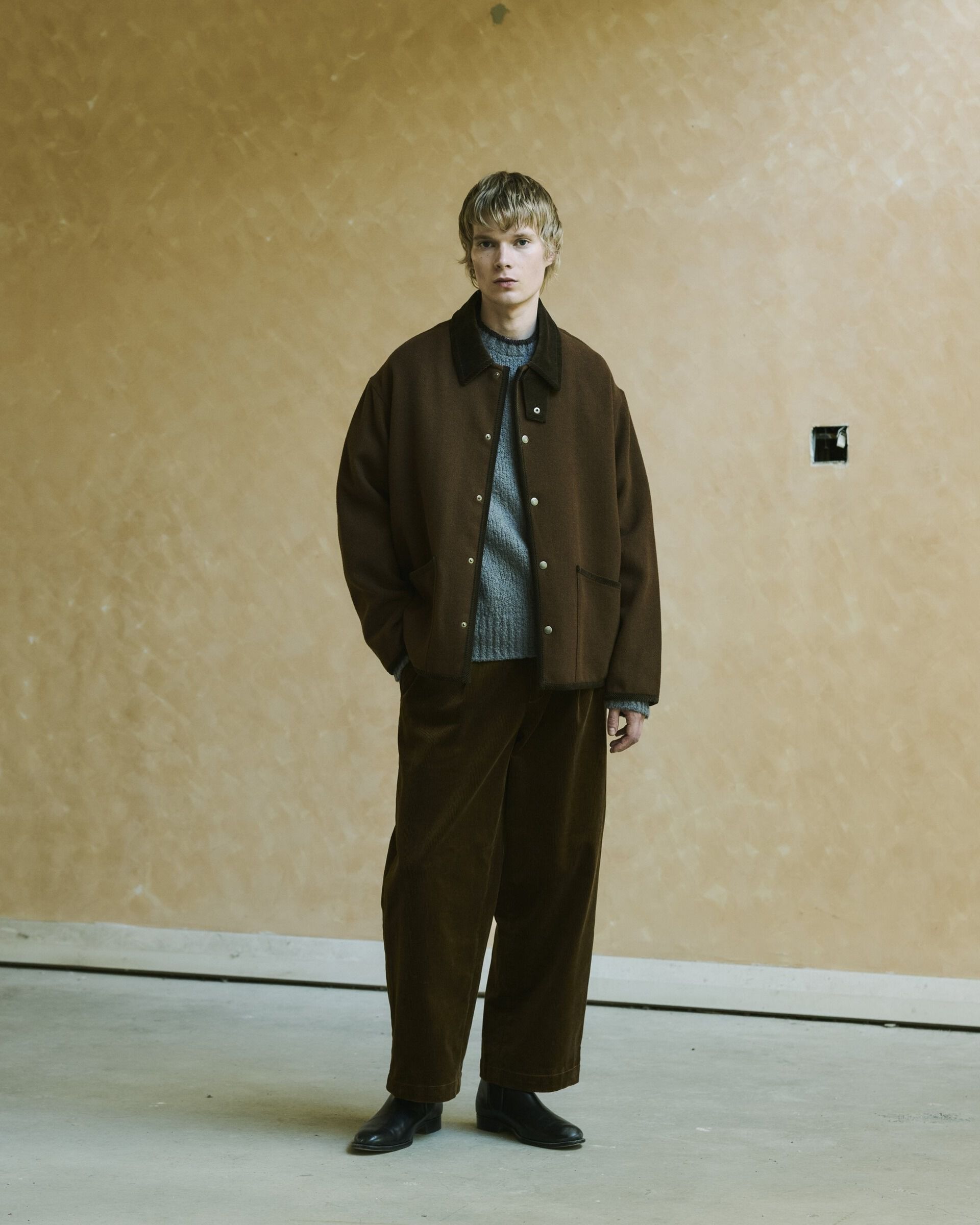 Traditional Weatherwear「WAVERLY STUDS SHORT HEAT TWEED」|その他|