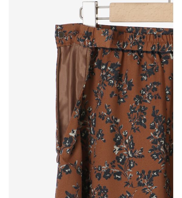 le.coeur blanc「アンティークデシンフラワープリントスカート」|スカート|