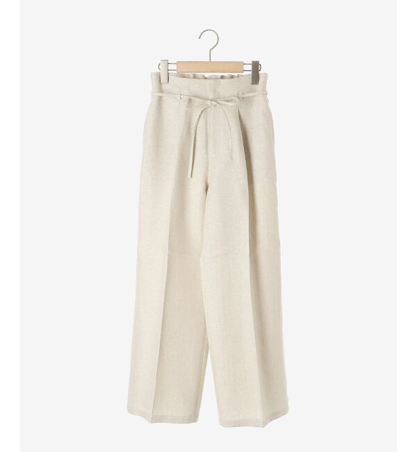 le.coeur blanc「Perle Peche ラメウエストリボンパンツ」|その他|