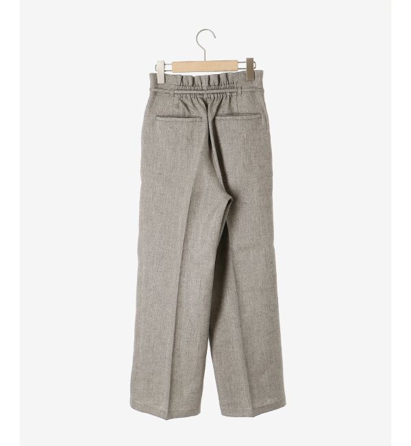 le.coeur blanc「Perle Peche ラメウエストリボンパンツ」|その他|