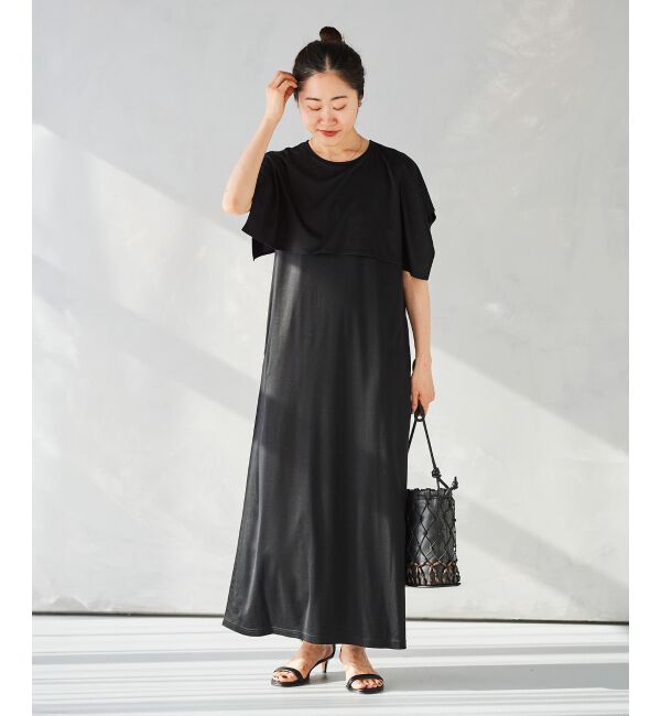 le.coeur blanc「ケープツキワンピース」|ワンピース|