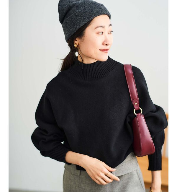 le.coeur blanc「《手洗い可能》3WAYレイヤードニット」|ニット・セーター|