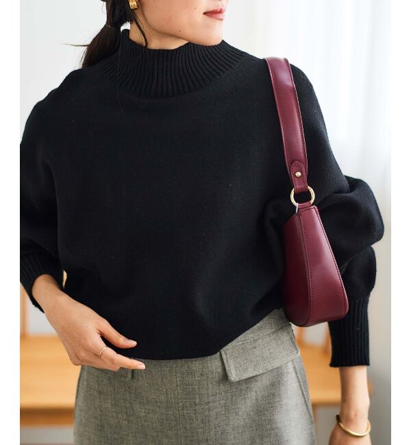 le.coeur blanc「《手洗い可能》3WAYレイヤードニット」|ニット・セーター|