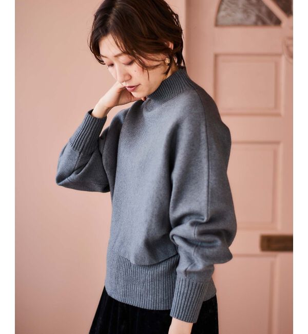 le.coeur blanc「《手洗い可能》3WAYレイヤードニット」|ニット・セーター|