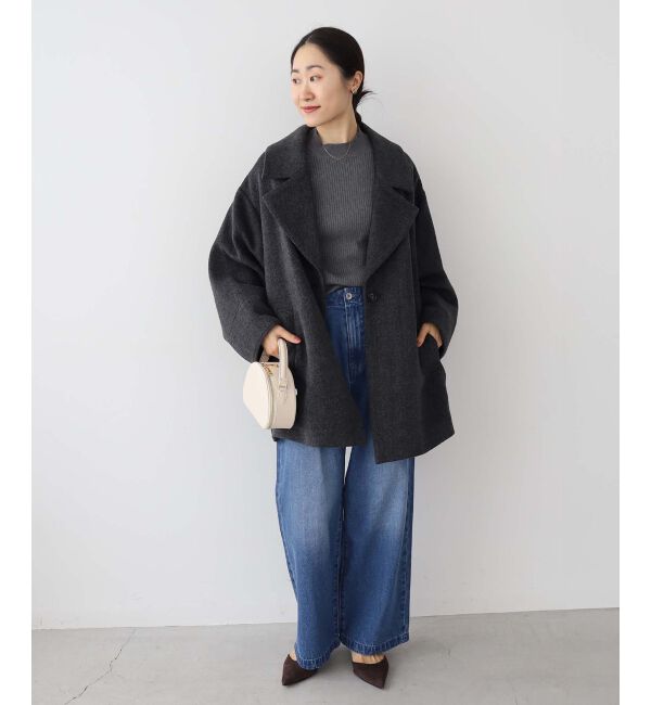 le.coeur blanc「《手洗い可能》3WAYレイヤードニット」|ニット・セーター|