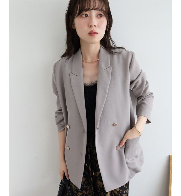 le.coeur blanc「メッシュダブルブレストジャケット」|その他|