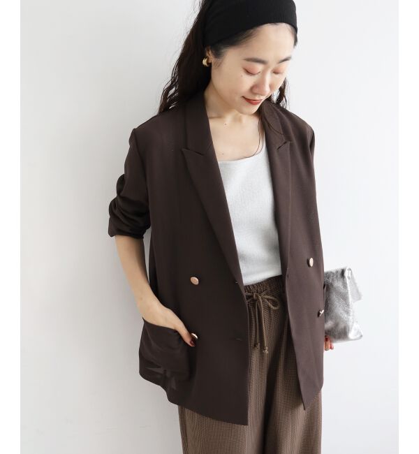 le.coeur blanc「メッシュダブルブレストジャケット」|その他|