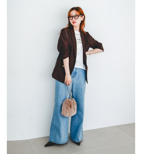 le.coeur blanc「メッシュダブルブレストジャケット」|その他|