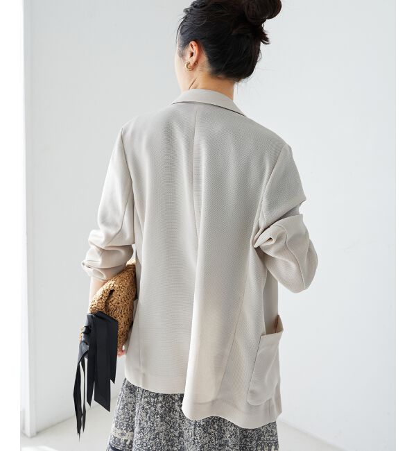 le.coeur blanc「メッシュダブルブレストジャケット」|その他|