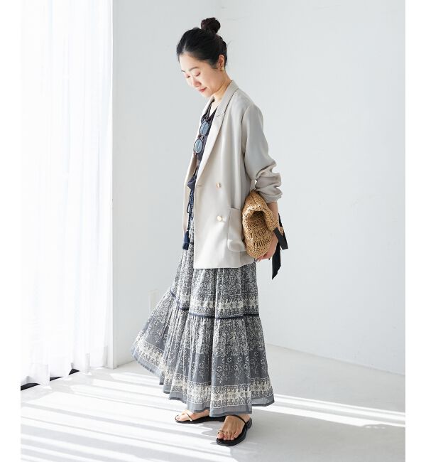 le.coeur blanc「メッシュダブルブレストジャケット」|その他|